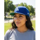 Gorra New Era 59fifty La Dodgers Mlb Original Azul Rey
