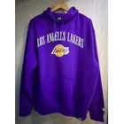 Sudadera Hoodie New Era Nba Los Angeles Lakers Morada