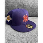 Gorra New Era 59fifty Yankees Morada Patch World Series 1999