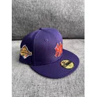 Gorra New Era 59fifty Yankees Morada Patch World Series 1999