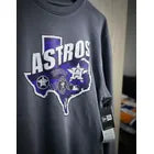 Sudadera New Era Astros De Houston Mlb Cuello Redondo Gris