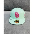 Gorra New Era 59fifty San Diego Padres Menta Rosa Original