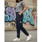 Pants Jogger Cargo New Era La Dodgers Negro