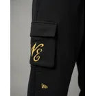 Pants Jogger Cargo New Era Negro Bordado Hombre