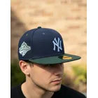 Gorra New Era 59fifty Yankees World Series Azul Marino Verde