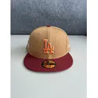 Gorra New Era 59fifty La Dodgers Parche Aniversario Trigo