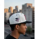 Gorra Boston Red Sox Mlb De Pana Visera Plana Bicolor