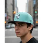 Gorra New Era 59fifty New York Yankees Menta Visera Plana