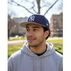 Gorra New Era 59fifty Yankees World Series Morada Visera Caf
