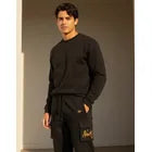 Pants Jogger Cargo New Era Negro Bordado Hombre