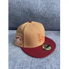 Gorra New Era 59fifty La Dodgers Parche Aniversario Trigo