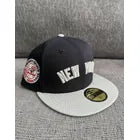 Gorra New Era 59fifty New York Yankees Negra Visera Gris