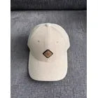 Gorra New Era Yankees Afelpada Beige Con Parche De Piel