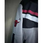Sudadera New Era Chicago Bulls Con Media Cierre