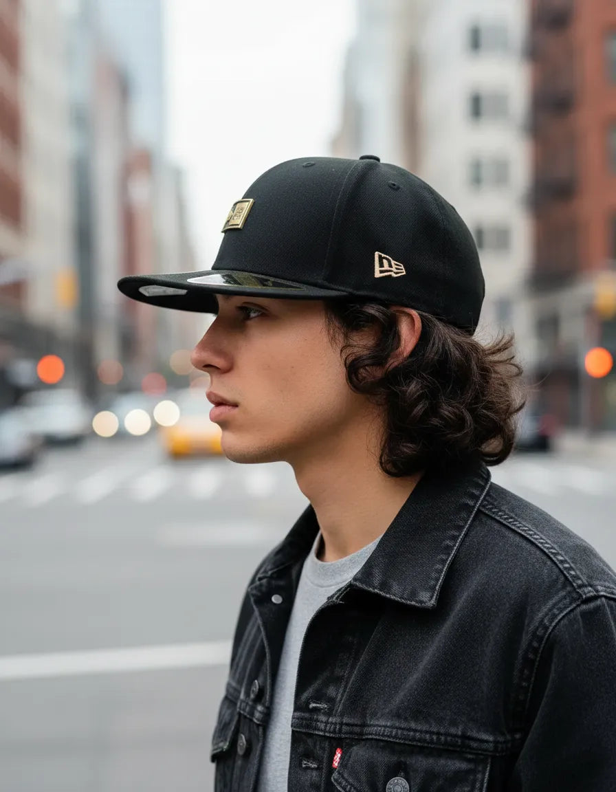 Gorra New Era 59fifty Low Profile Negro Talla 7 1/4