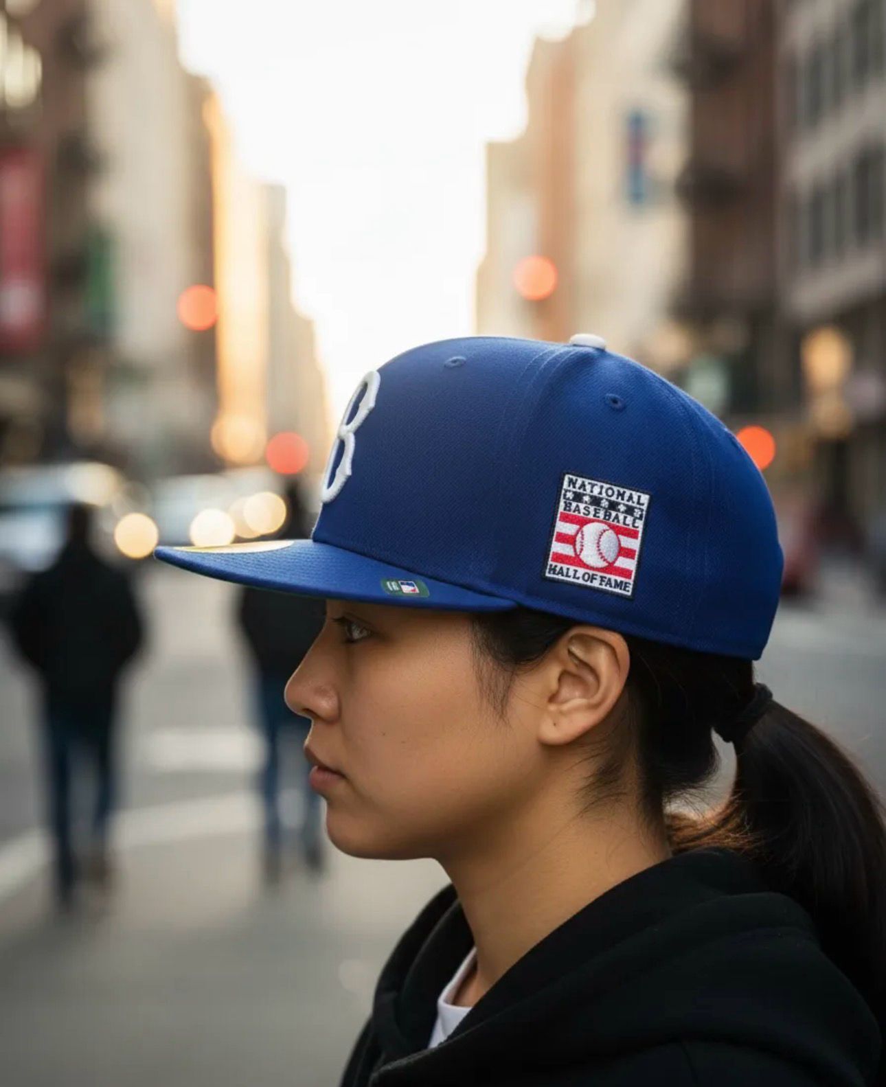 Gorra new era 59fifty brooklyn dodgers hall of fame azul rey