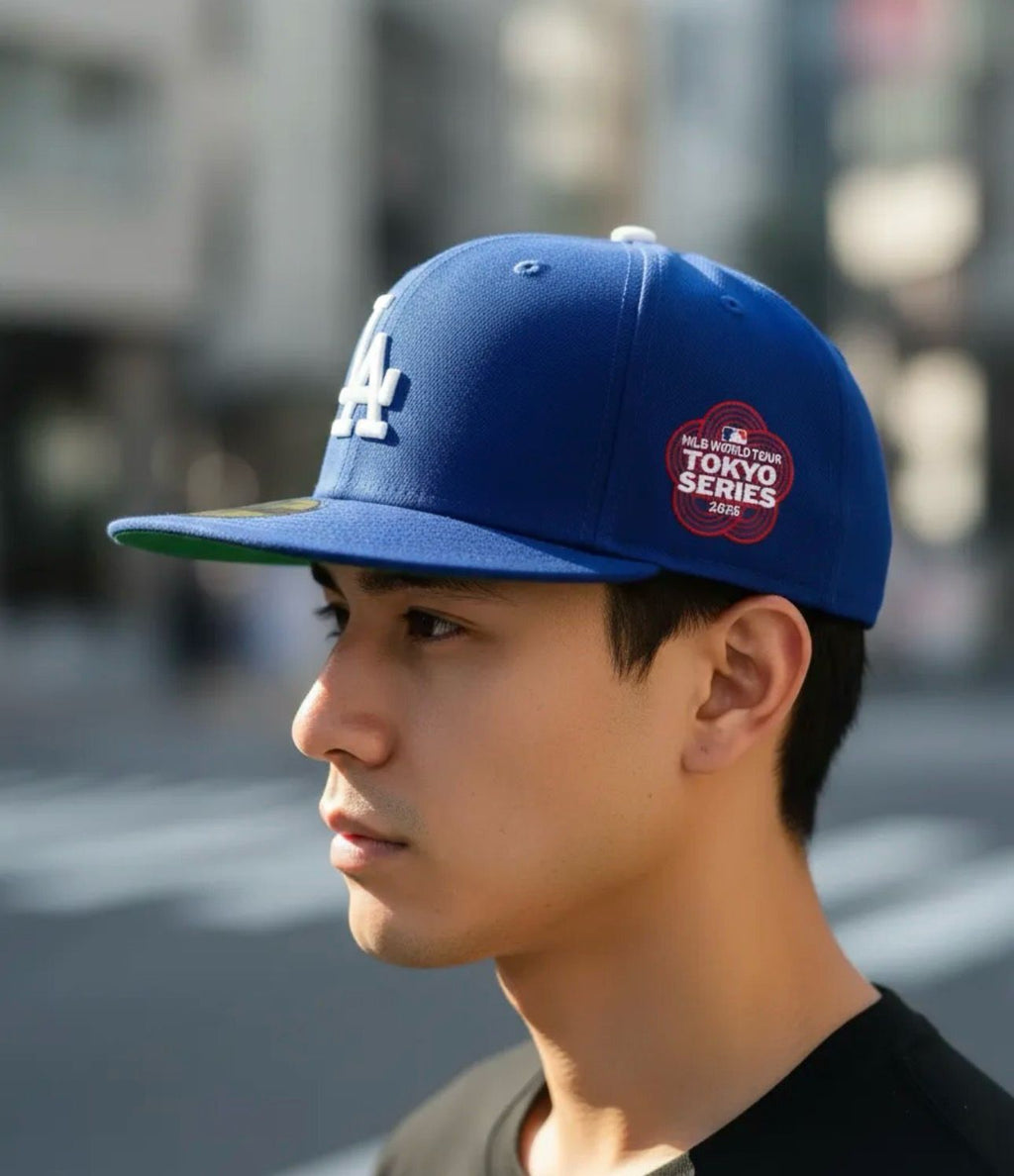 Gorra New Era 59FIFTY Los Angeles Dodgers Tokyo Series 2025 – Azul
