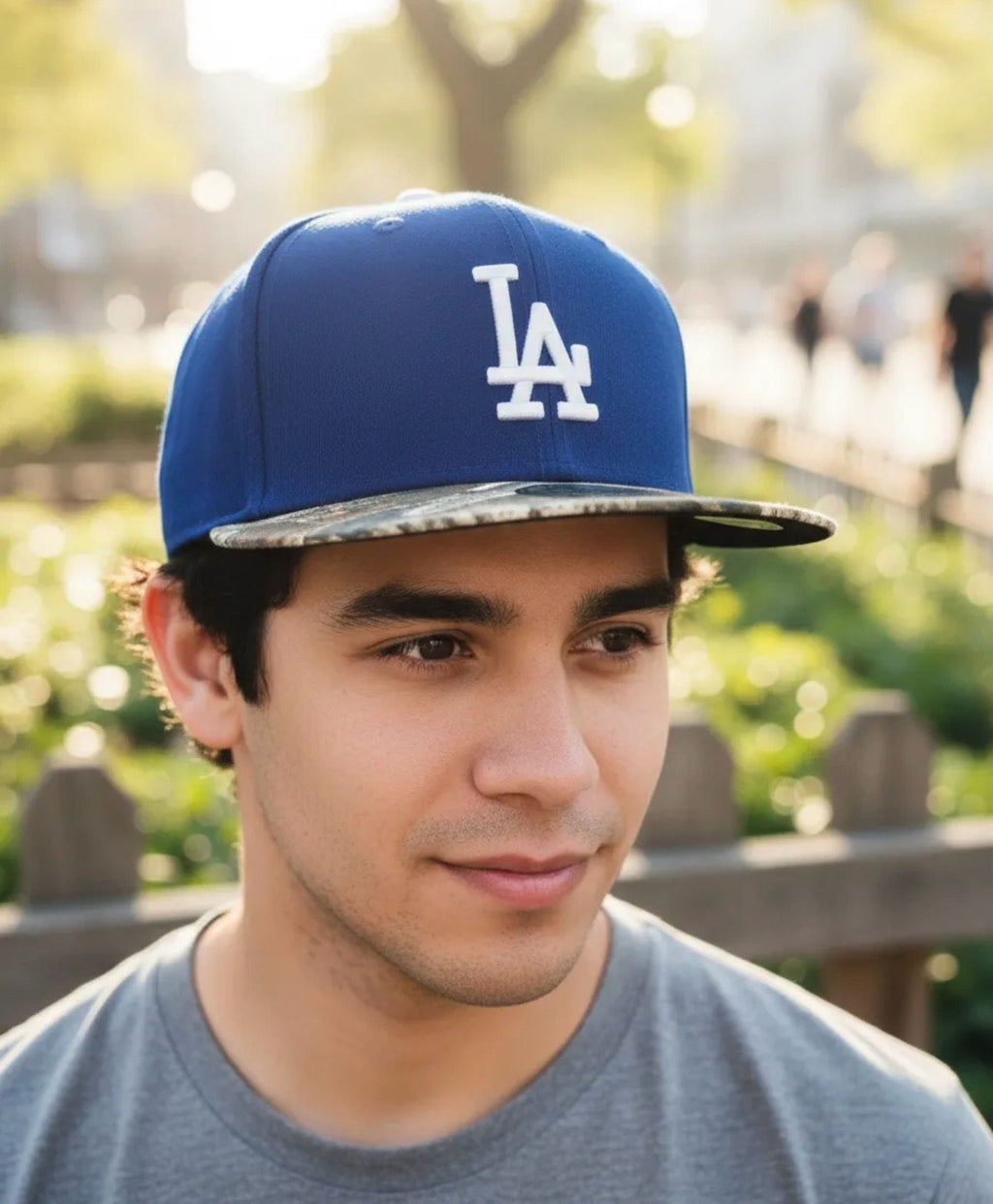 Gorra New Era 59FIFTY Los Angeles Dodgers Visera Camuflaje 7 3/8 – Original